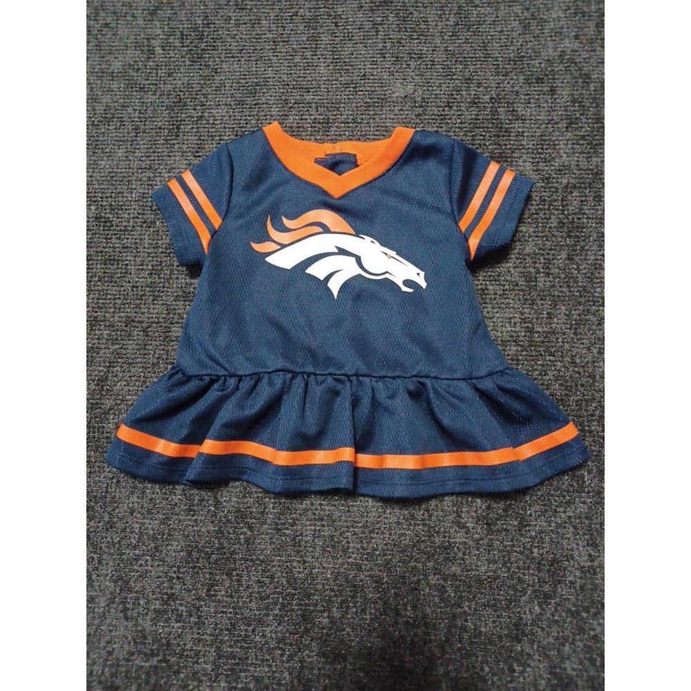 NFL Team Apparel 0-3 Month Denver Broncos Cheerleader Dress